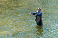 Casting in the South Branch in Flemington,